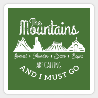 Magic Park Mountains Magnet